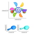 thumbnail image 3 of PVCS Children Bathing In The Water Windmill With A Spoon Bathroom With A Shower, 3 of 8