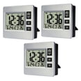 thumbnail image 1 of Paquete de 3 relojes despertadores Macarena Reloj despertador digital LCD Números grandes Configuración sencilla automática, 1 of 8