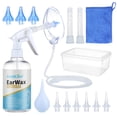 thumbnail image 1 of Kit de limpieza de riego de oídos, limpiador de oídos de riego de agua Premium, eliminación de cera de oído, jeringa de lavado de oídos, Bombilla de apretar, herramientas para el cuidado del oído, 1 of 3