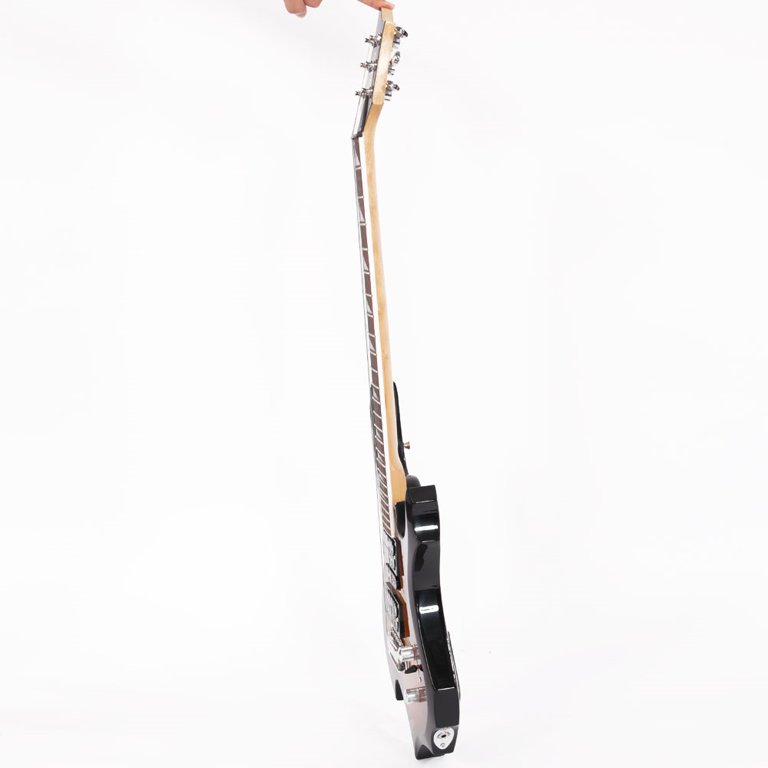 BMTBUY Glarry Flame Shaped Electric Guitar with 20W Electric