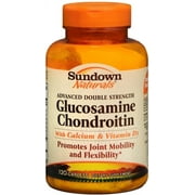 Sundown Glucosamine Chondroitin Caplets Double Strength Advanced Formula 120 Caplets (Pack of 2)