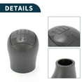 thumbnail image 4 of Unique Bargains Gear Shift Knob 5 Speed Manual Gearbox Stick Shifter Lever Knob for Renault Kangoo 97-19 Plastic Gray, 4 of 6
