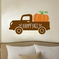 thumbnail image 6 of Vikakiooze Home Decor Wall Decor Wall Sticker Self Thanksgiving Wall Stickers Bedroom Living Room Bedside Home Stickers Leaf Wreath, 6 of 7