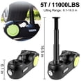 thumbnail image 2 of Coche eléctrico Jack VEVOR hidráulico de 5 toneladas con llave de impacto, 2 of 9