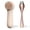 Linen, variant on Silicone Face Scrubber, Facial Cleansing Brush, Rechargeable, Waterproof Face Scrub Brush for Deep Cleansing, Exfoliating, Massage, with Eye Roller, for Women and Men