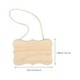thumbnail image 5 of Raindrops 2pcs Blank Wooden Plaque For Diy Crafting Painting Signs For Home Decor Parties And Creative Projects, 5 of 8