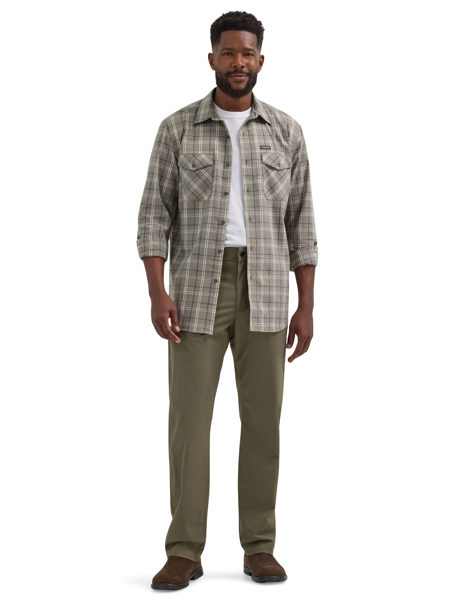 Wrangler® Men's Outdoor All Terrain Chino Pant with UPF 30 Protection