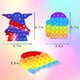 thumbnail image 2 of Push Pop Bubble Fidget, Popit Popper Popit?S It Popitz Figetget Sensory Popping It?S Popits Ansiedad Alivio del estrés Figut A Fidgetoys para niños Rainbow Mouse Unicornio (Corazón de mariposa rosa) Xemadio WMCH-190, 2 of 6