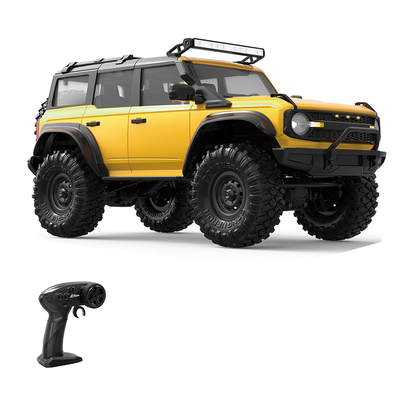1/16 Remote Control Crawler Car Toy 2.4Gz All Terrain Crawling Car Model Play Vehicle for Adult Outdoor Competiton Game
