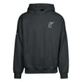 thumbnail image 2 of Men's Levelwear Black Florida Marlins Contact Pro Card Pullover Hoodie, 2 of 3