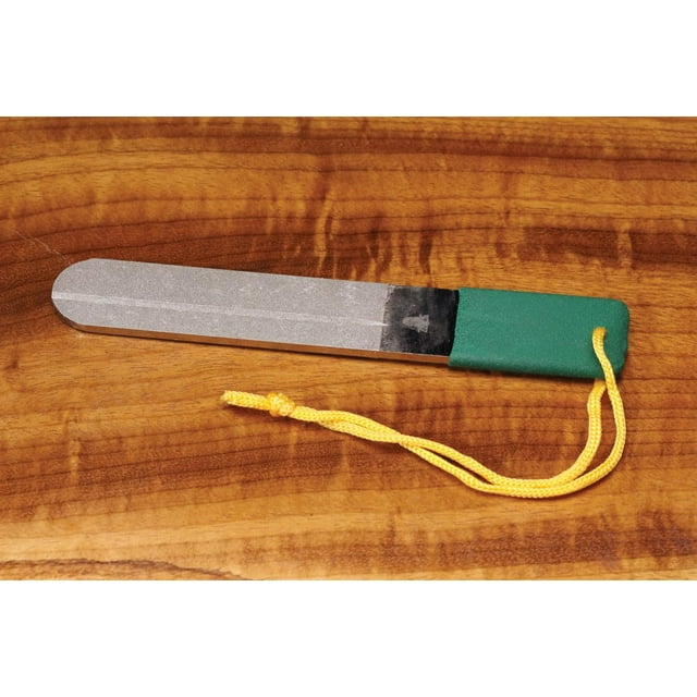 Dr. Slick Hook File, 2 Sided, Dual Sharpening Grooves, 6", S.S.,w/Diamond surface, Med/Hvy.Grit