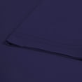 thumbnail image 4 of Elif California King Size Bed Sheets Set Microfiber Machine Washable, Navy Blue, 4 of 5