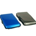 thumbnail image 4 of Fashionable Credit Card Protector Aluminum ID Case, Hard Shell Business Card Holder Travel Wallet for Men Women, 4 of 7