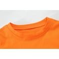 thumbnail image 5 of NLVRBC Girls Halloween Shirts Kids Glow in the Dark Skeleton Graphic Tees Raglan Pumpkin T-Shirt Size 3T, 5 of 7