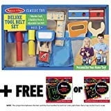 Set de juego de madera Melissa & Doug Deluxe Tool Belt
