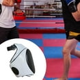 thumbnail image 6 of yotijay Kickboxing Thigh Pad Leg Kick Pad PU Thickened Protect Pad for Training Sparring Left, 6 of 8