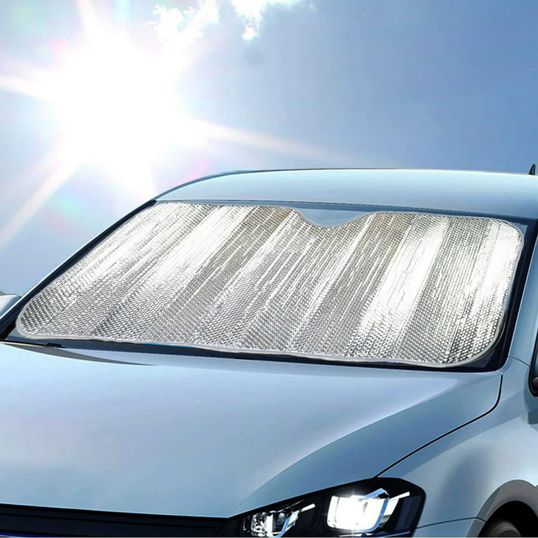Wideskall Car Windshield Sunshade Reflective Sun Shade for Car Cover Visor