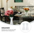 thumbnail image 3 of FUTUREORYY 1Ud Plastic Bouquet Holder White for Stylish Flower Packing and Home Decoration, 3 of 8