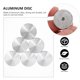 thumbnail image 5 of 6pcs 30mm Diameter Aluminum Alloy Circle Disc Glass Tops Adapter For Tea Tables Furniture Coffee Table Cake Display Cabinet, 5 of 5
