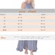 thumbnail image 3 of vestido largo de verano para mujer vestido de playa con swing grande morado claro / 2xl, 3 of 9