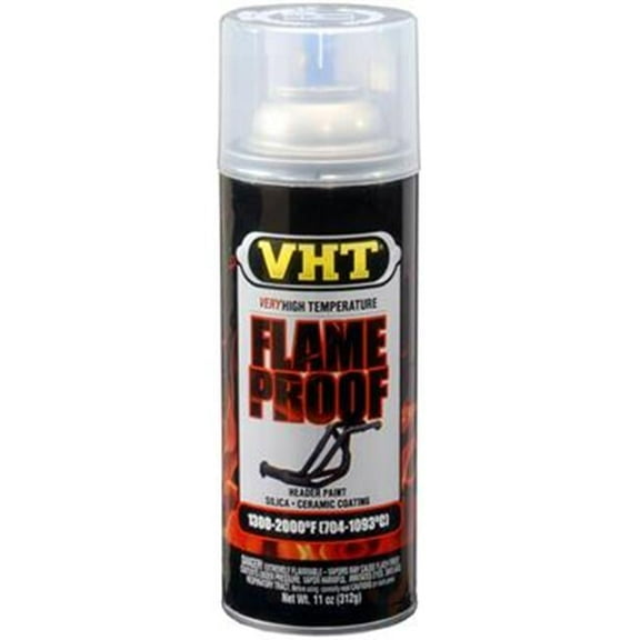 Vht SP115 Flameproof Coating - Flat Clear Paint Can, 11 Oz.