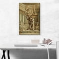 thumbnail image 2 of ARTCANVAS The Danube Farmer Canvas Art Print by Gustave Moreau - Size: 26" x 18" (0.75" Deep), 2 of 9