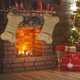 thumbnail image 3 of Fiudx Ofertas de la semana Calcetín navideño Molle Calcetín navideño militar Bosque del desierto, 3 of 7
