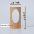 thumbnail image 3 of RyanK Clearance Lamp Small Night Lights Bedside Table Lamps Wood Table Lamp Bedside, 3 of 9