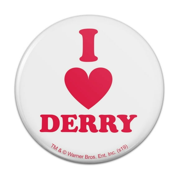 IT: Chapter 2 I Love Derry Kitchen Refrigerator Locker Button Magnet