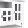 thumbnail image 4 of Simpli Home Artisan 72 inch Wide Solid Wood TV Stand in White For TVs up to 80 inches, 4 of 13