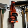 thumbnail image 3 of Space Saving Garden Organizers Garage Wall Mounted Tool Hanger Organizes Trimmers Mowers Blowers and Garden Equipment, 3 of 10