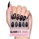 thumbnail image 1 of Set Glamnetic Love Me Not Black Heart 30 de Press On Nails, 1 of 6