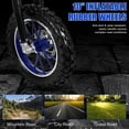 thumbnail image 5 of Floseru 49cc High Power Kids Dirt Bike, 2-Stroke Mini Motorcycle Gas Powered Trail Bike - Mini Dirt Bikes with Hydraulic Shock Absorbers 220LBS Capacity 12-18 Miles Range 25KM/H, 5 of 10