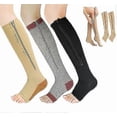 thumbnail image 1 of Medical Compression Zipper Professional Leg Support Thickened Women's, 1 of 5