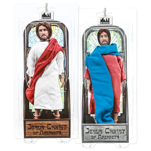 Jesus 8 Inch Retro Action Figures [Set of 2]