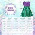 thumbnail image 2 of Marendyee Princess Dress Costume Dress up Clothes Cosplay Halloween Birthday Party 5-6 Years, 2 of 13