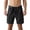 Black, variant on Mens Cargo Shorts Outdoor Hiking Work Shorts Multi Pockets Casual Loose fit Shorts for Men