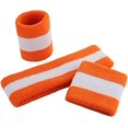 thumbnail image 3 of Striped Terry Cloth Wristbands - Pack of 3, 3 of 5