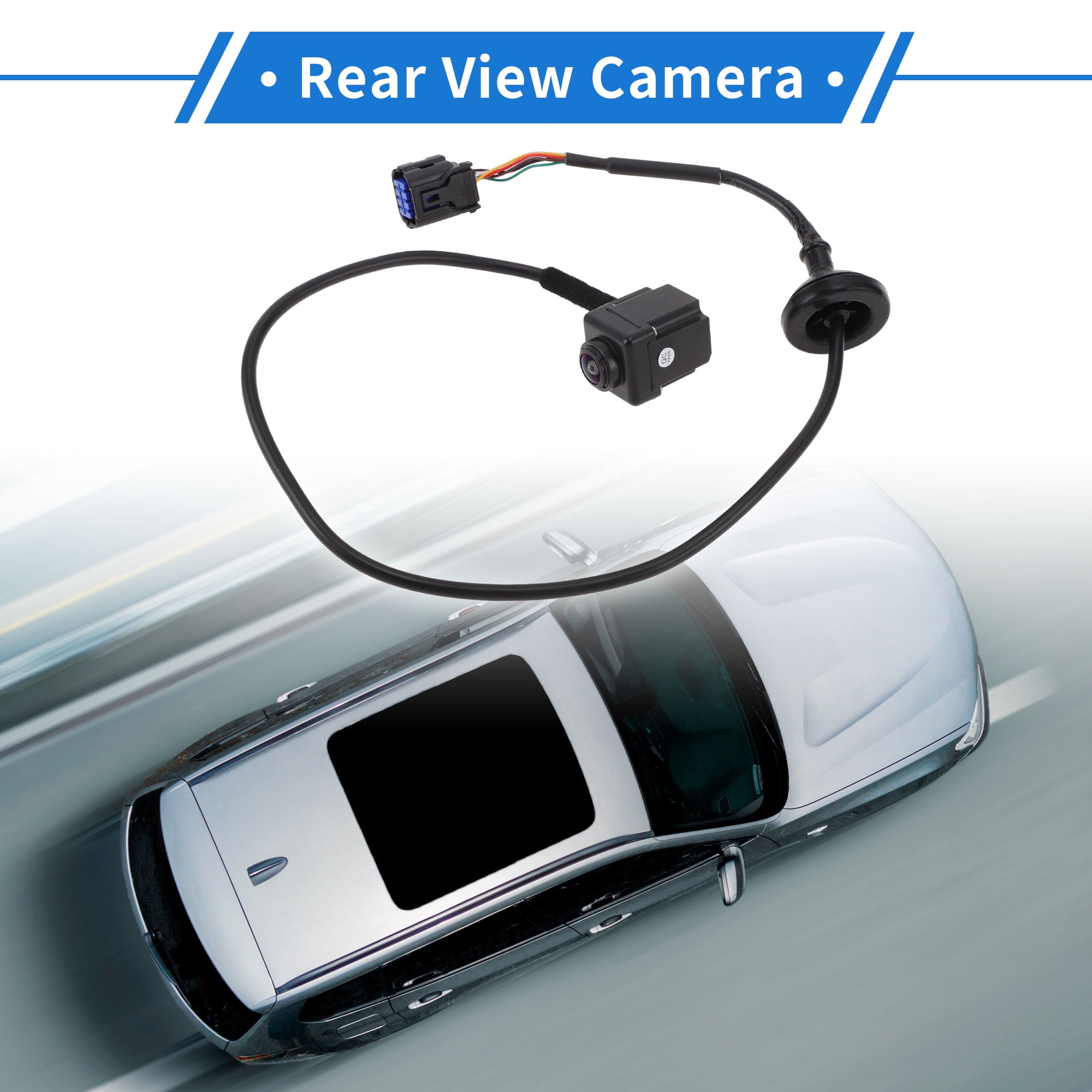 Unique Bargains Rear View Camera for Kia Soul 2014 2015 2016 License Plate Park Assist