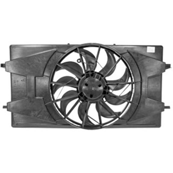 Condenser Or Radiator Cooling Fan Assembly For Saturn Ion 2003 - 2007 - BuyAutoParts