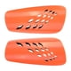 thumbnail image 2 of Espinilleras de fútbol para deportes al aire libre, transpirables, cómodas, compactas, con amortiguación de EVA. Naranja, 2 of 9
