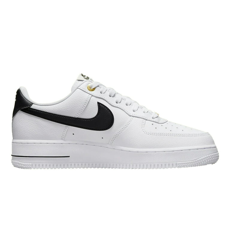 Nike Air Force 1 '07 LV8 White Black DX3115-100 Men's Shoes  Sneakers