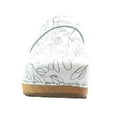 thumbnail image 5 of BJORK Maja Wood Printed Leather Clogs (Stencil - EU36), 5 of 9