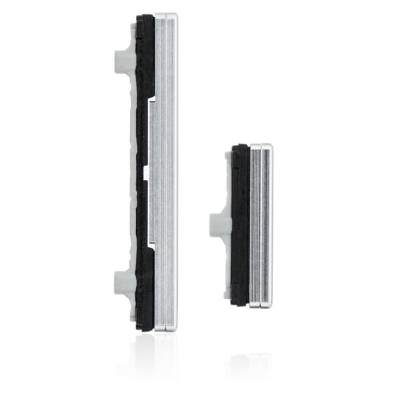Replacement Hard Buttons (Power / Volume) Compatible For Samsung Galaxy Note 10 Plus / 5G (Aura White)