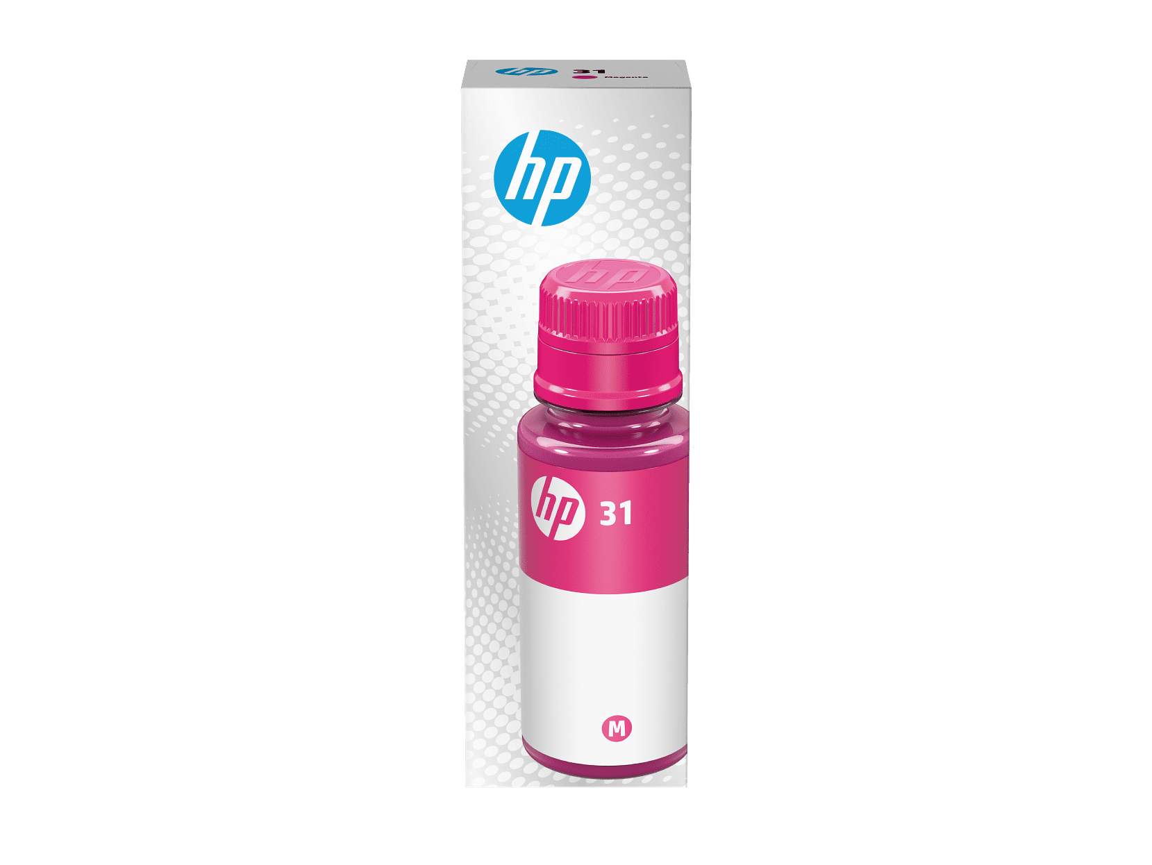 HP 31 70-ml Magenta Original Ink Bottle, ~8,000 pages, 1VU27AN