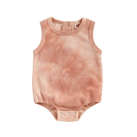 

MERSARIPHY Toddler Baby Boys Summer Jumpsuit Casual Sleeveless Newborn Romper