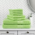 thumbnail image 7 of Freshee 6-Piece Bath Set, Green - Featuring Intellifresh Antimicrobial Technology, 7 of 7