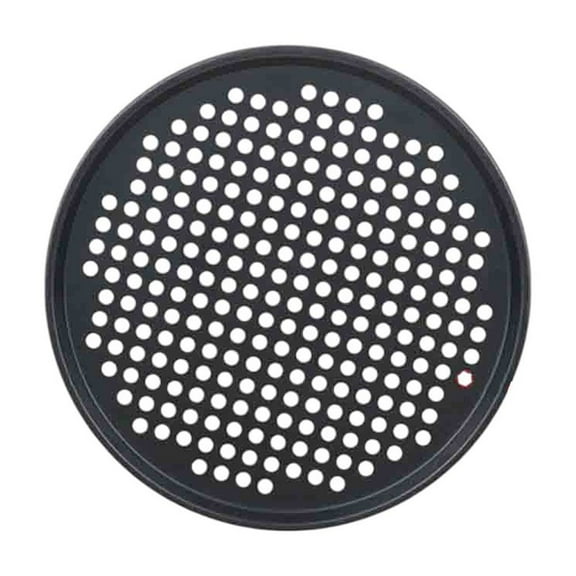 High-Quality Carbon Steel Perforated Pizza Tray for Perfectly Crispy Pizzas
