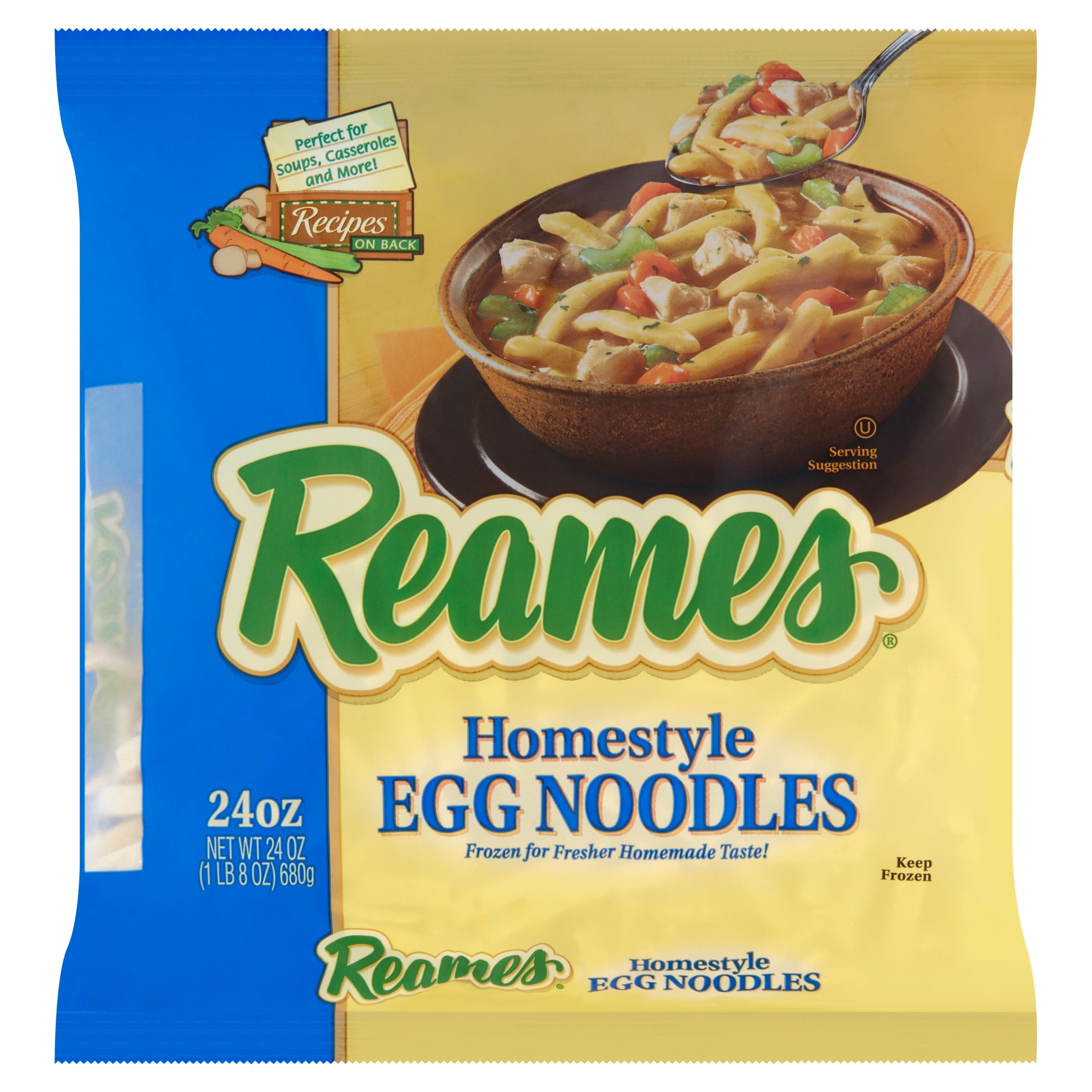Reames Homestyle Egg Noodles 24 Oz Walmart Com Walmart Com
