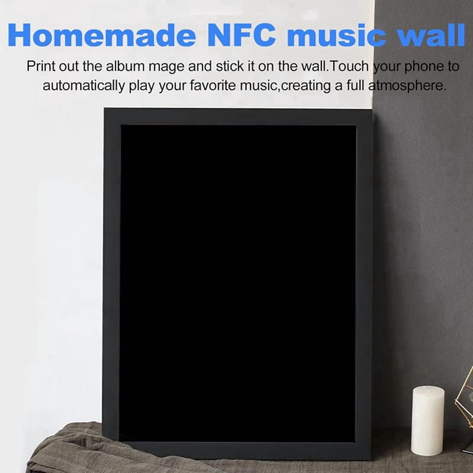 400 PCS NFC Tags Sticker with NTAG213 Chip Blank NFC Stickers Adhesive Labels RFID Tags Rewritable 144 Bytes Memory